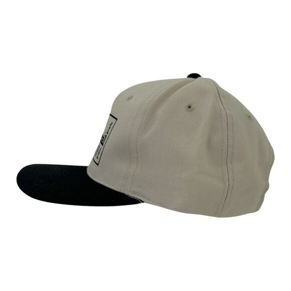 Tan Black Caterpillar Ball Cap Hat - CAT The Rental Store - Strapback Hat Cap - Picture 3 of 8